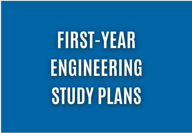 First-Year Engineering Study Plan